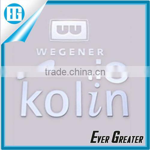 custom logo stickers for computer,electroform nickel sticker electroformaing nickel logo metal logo with glue