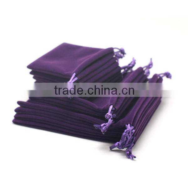 Custom Large Velvet Bags