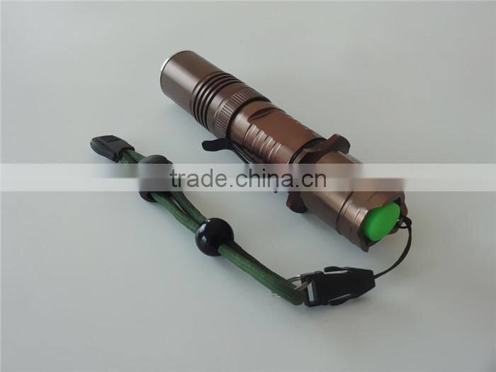 OEM ODM factory water resistant flashlight torch t6 led flashlight