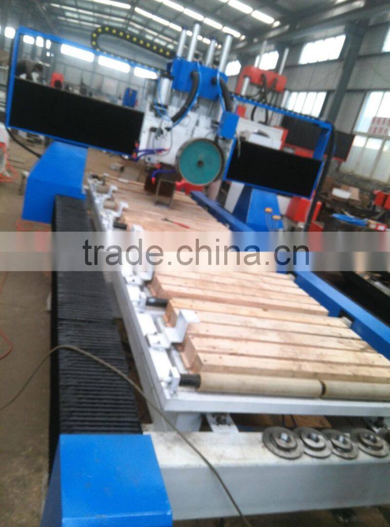 stone/granit pneumatic auto feeding cnc engraving and cutting machine/cnc edge grinding machine