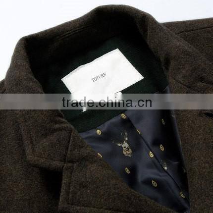oem clothing manufacturing turkish slim fit stripe check fleece Woolen Plaids tweeds man's tailored blazer jacket