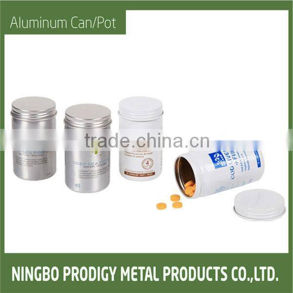 S-Big Pill Aluminum jar for Medical