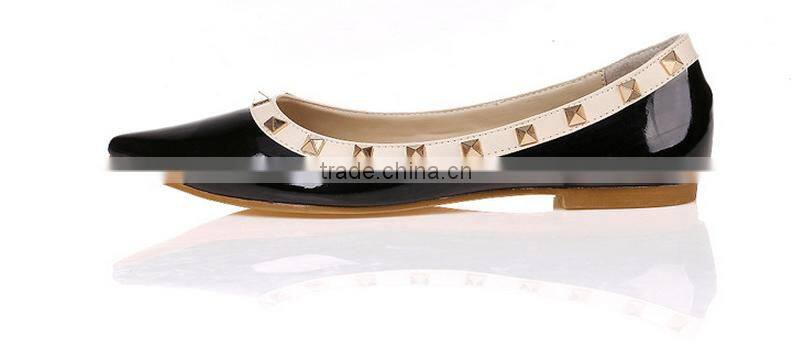 2016 fashion ladies flat shoes elegant office lady shoes