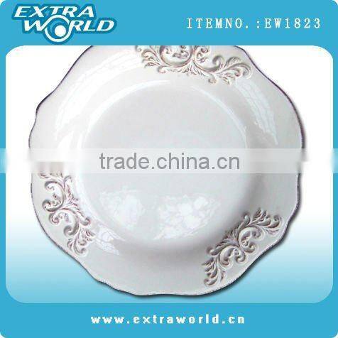 fruited painted ceramic soy sauce and vinegar bottle