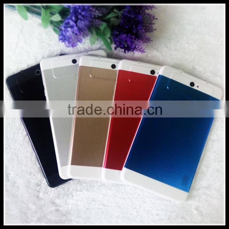 7 Inch Dual Core 3G Calling Dual Sims Android 4.4 ultrathin Tablet PC with Metal shell wifi and Bluetooth