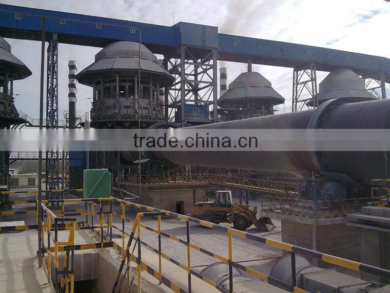 active lime rotary kiln burning plant for sale
