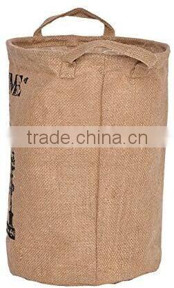 Foldable Round Laundry Basket Hamper Storage Bag