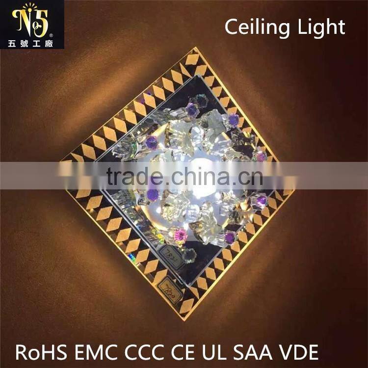 Modern Living Room LED Crystal Ceiling lights Aisle/Porch Ceiling lights