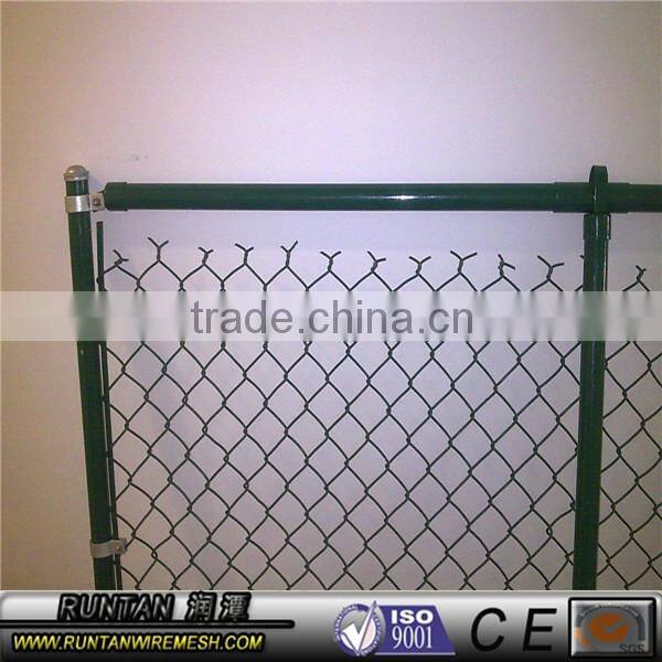 high quality hot dipped galvanized and pvc coated 1 inch chain link fence
