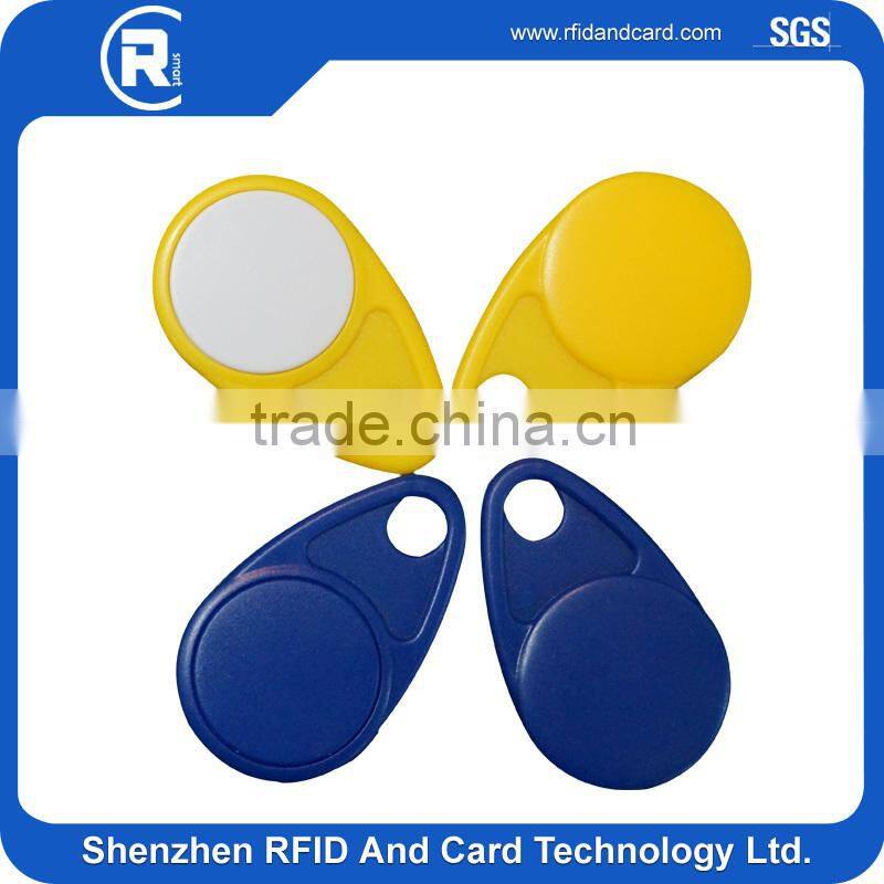NTAG213 NFC Keyfob RFID keyfob tag ABS with keyring WATERPROOF