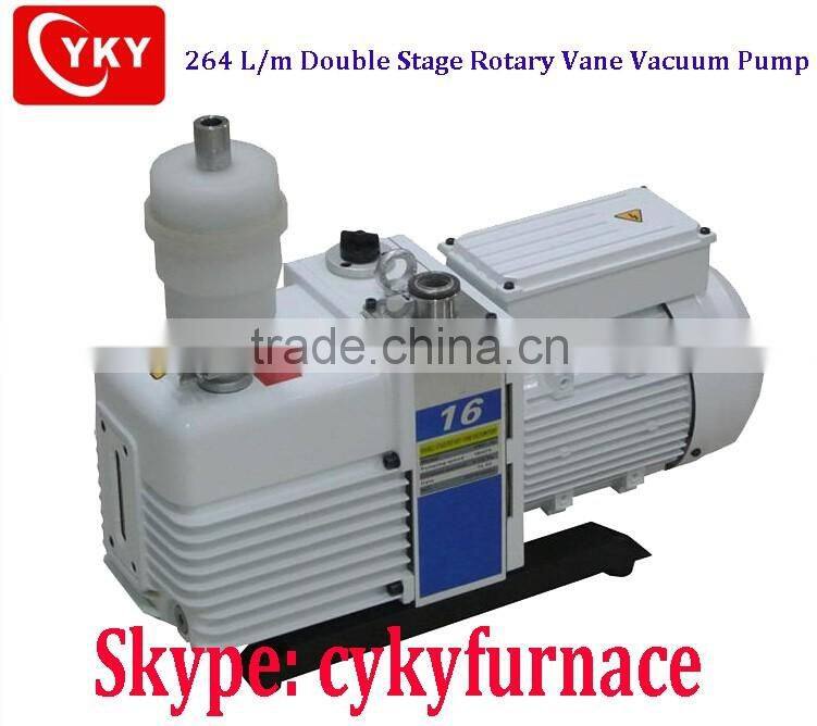 264 L/m Double Stage Rotary Vane Vacuum Pump with Exhaust Filter