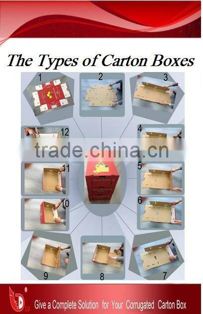 Waterproof and Durable Corrugated Packing Box,Carton Box