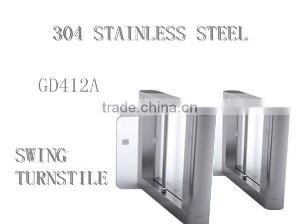 corrosion resistance high speed low noise retractable swing tube gate mechanism metal crowd control barriers