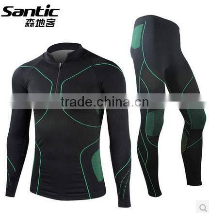 Santic cycling compression wear with breathable lazer
