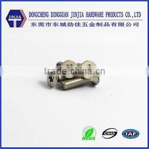 China screw manufacturer M1.0-6.0 stainless steel security screw