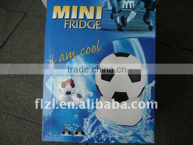 3.5L Mini car DC/AC freezer YMH-350FOOTBALL