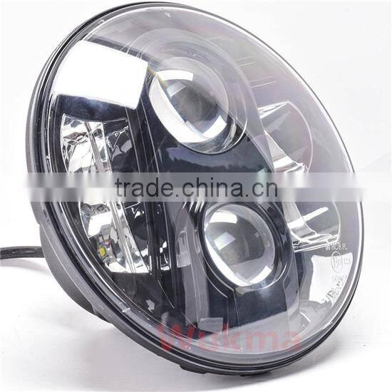 2015 Newest Emark 7inch round high/low beam headlight for Jeep Wrangler CJ TJ JK Harley Hummer Landrover