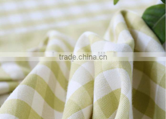 Eco-friendly printed mini check in different colors cotton table cloth ,Printed Table Cloth