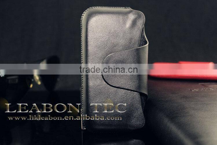 Real leather flip cover housing Real Leather Stand Case For Apple iPhone Real leather Wallet Cover case for iphone 4 4s