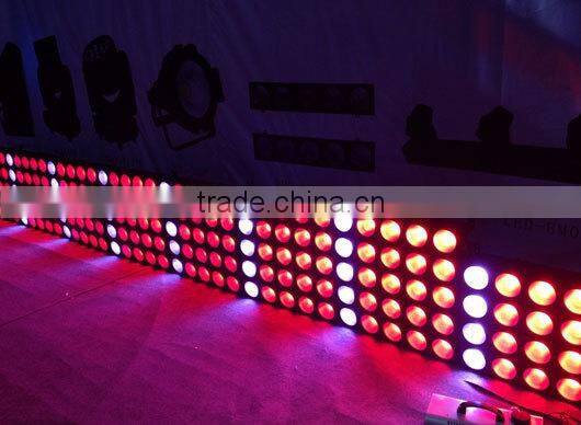 25PCS 10W rgb led matrix panel light 3in1 full color