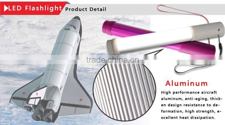 Aluminum Led Flash Light/Colorful Aluminum Mini Flash LED Light