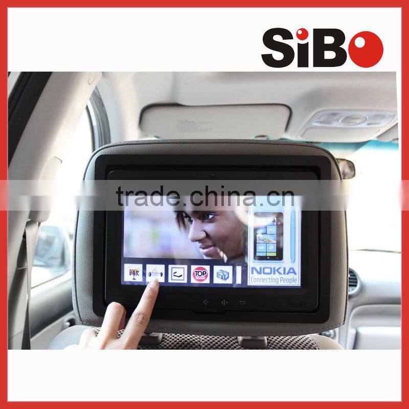 9 Inch Headrest/Back Seat Mount Android Tablet 3G/GPS With Bus VOD
