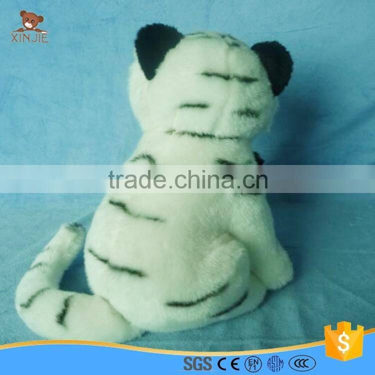 good quality reality baby and mom plush tiger toy