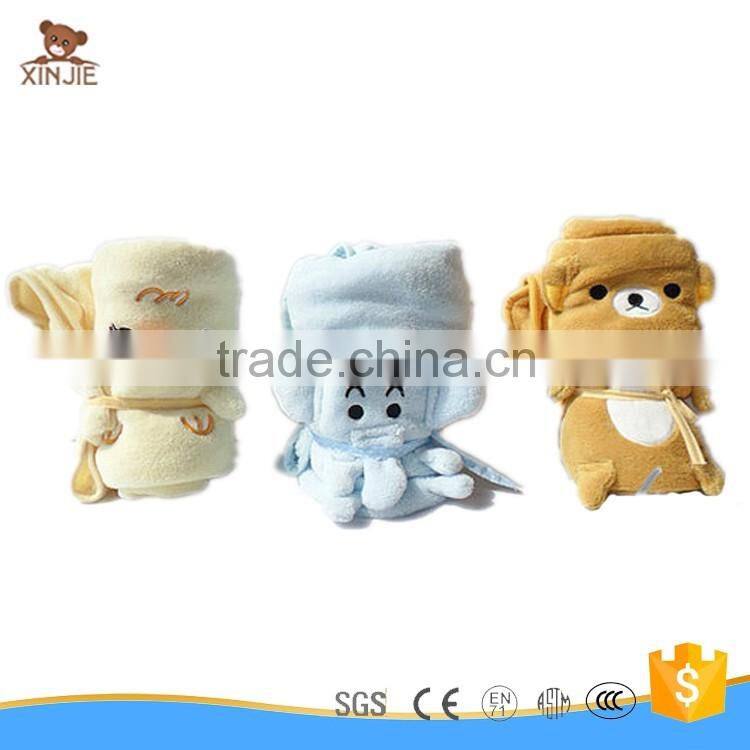 custom baby towel good quality plush baby towel