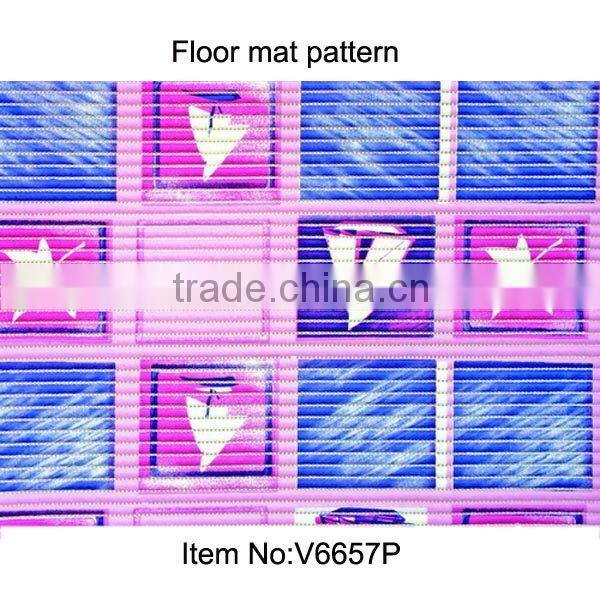 PVC Foam decorative carpet protection mat
