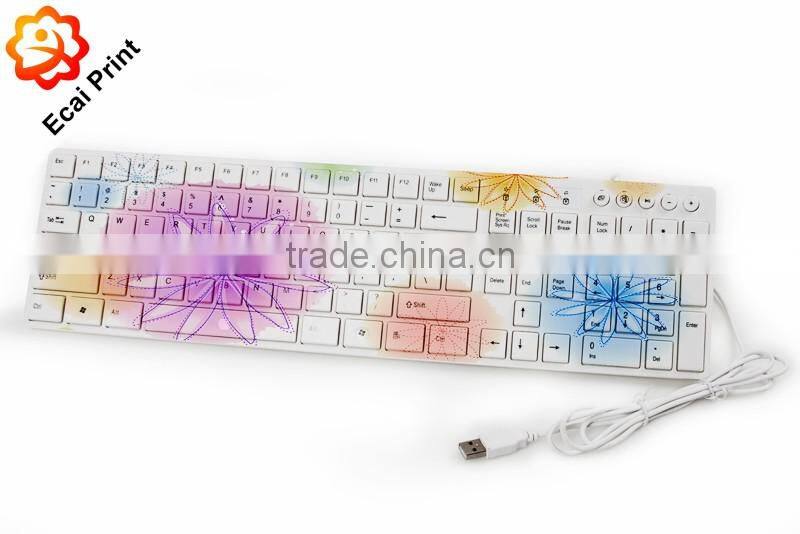 Fashion special customize digital printing keyboard computer