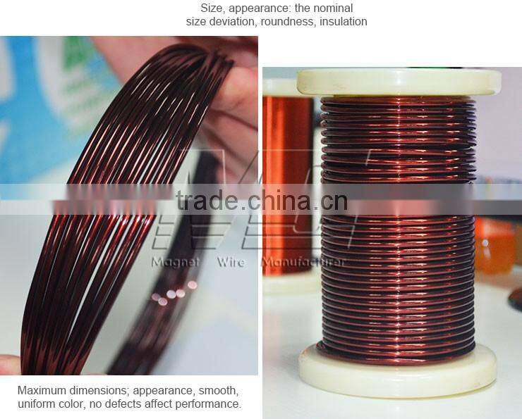Free Sample iec standard class 155-220 enameled aluminum wire