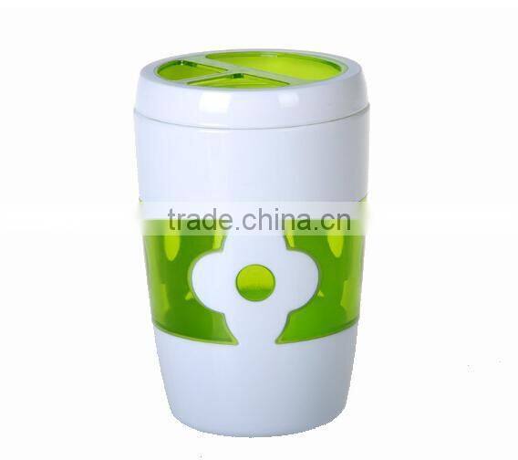 Best selling bathroom accessories plastic toothbrush holder with cover