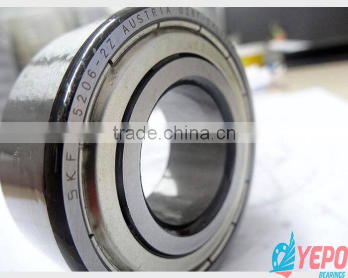 Factory NSK 5206 angular contact ball bearing (Size:30*62*23.8 mm)