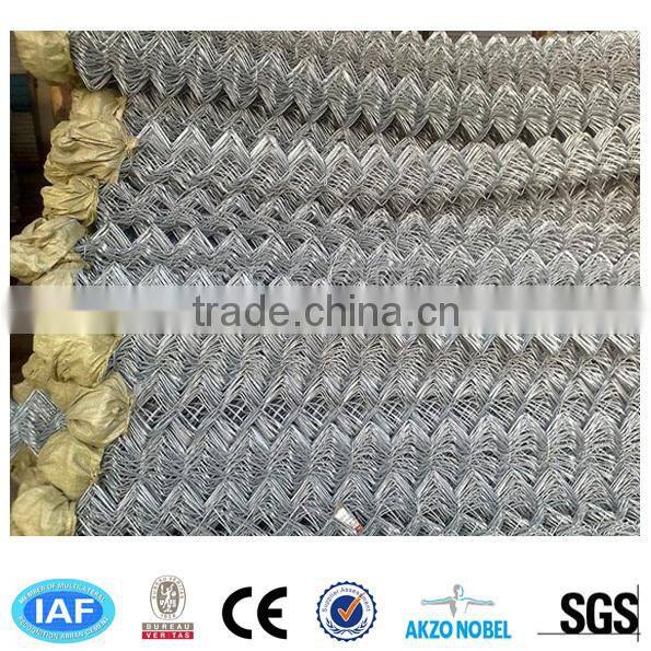 Galvanized chain link fence (factory)