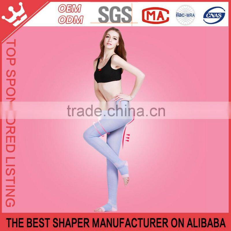 Spandex Diamond Patterned Body Shaping Tights Pants Sexy K106