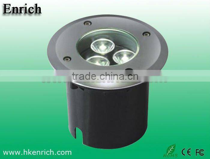 Warm White 3w Waterproof LED Inground Light