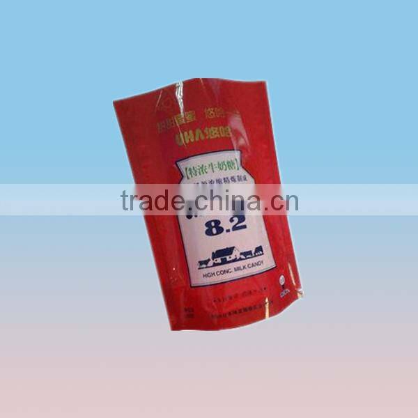 bottom gusset milk sugar pakaging bag made in china