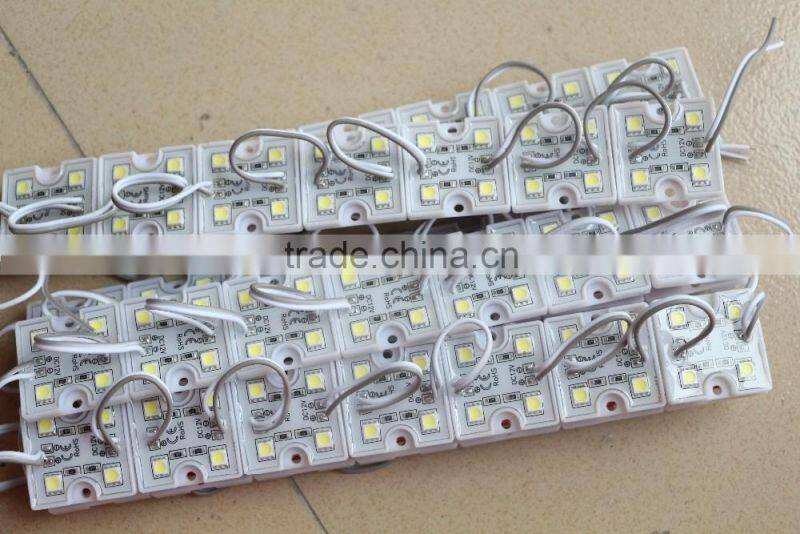 Plastic base 100lm/PC DC12V Epistar 4smd 5050 LED MODULE