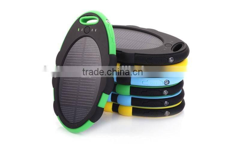 Brand New Universal Dustproof Solar Power Bank Charger for PDA GPS