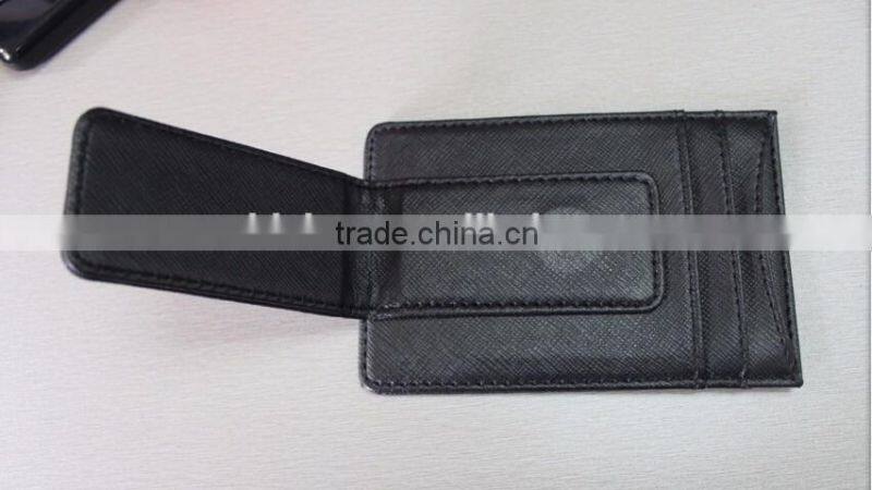 2016 High class credit card holder, customer own design genuine/pu leather card holder, factory direct price credit card holder