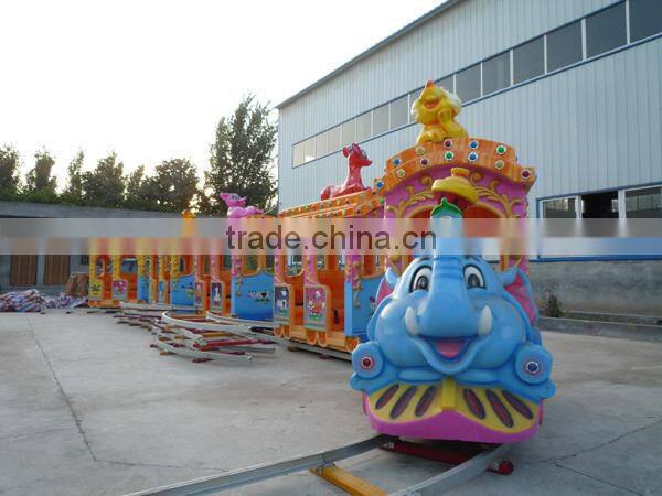 POPULAR amusement park electric train rides for kids