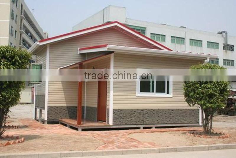 Leading level prefabricated villa steel good service