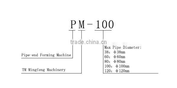 Manufacturer Hydraulic PM-100 Pipe-end Forming Machine