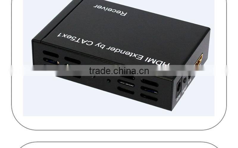 2016 latest factory supply 1080p 1.3a hdmi extender cat5e x1