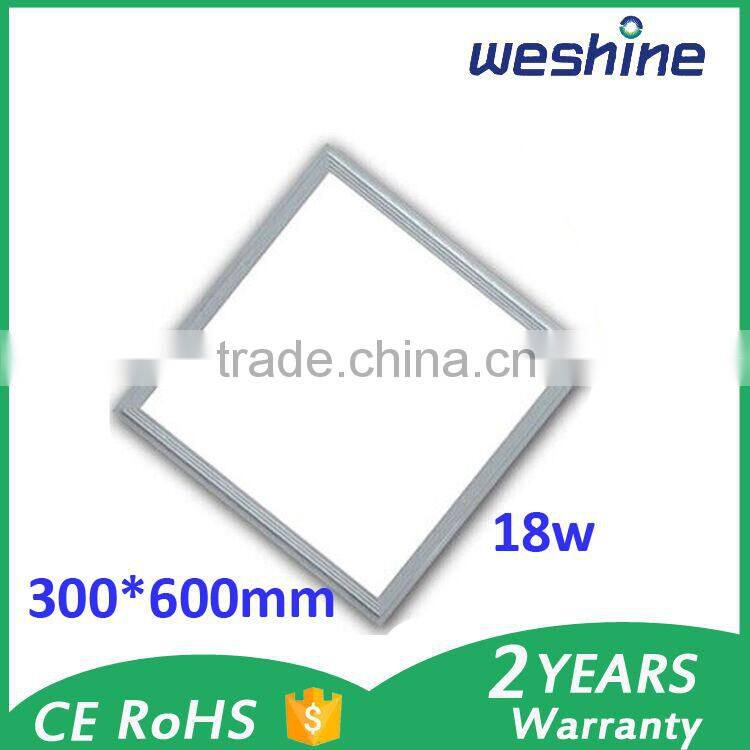 2015 New CE/RoHS Approval LED Panel Light 300x600mm LED Panel light