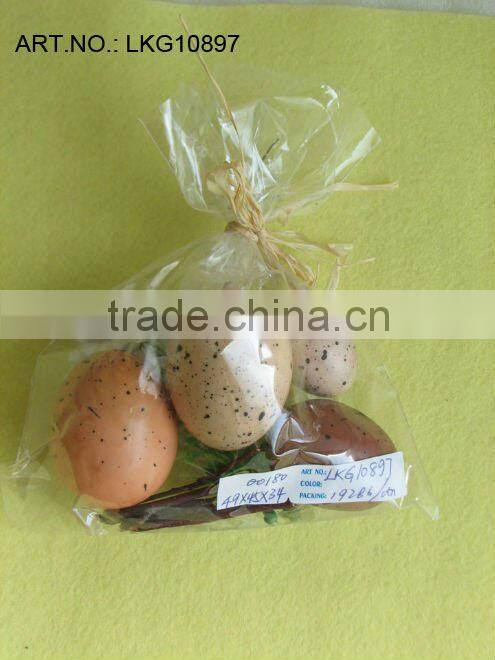 2014 Hot Sale Artificial Polyster Egg and Berry&Flower Pick Bag