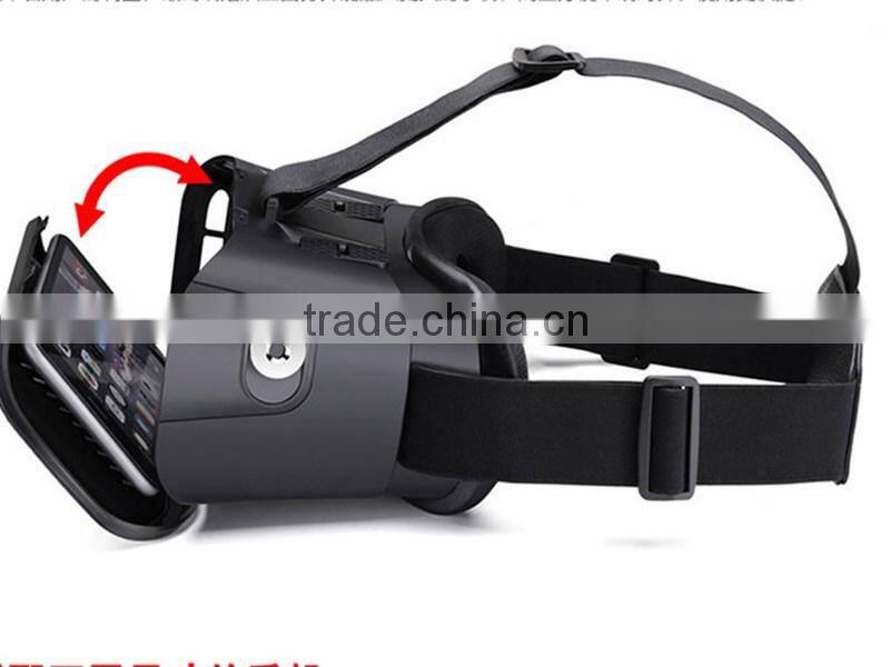 VR 3D Glasses Virtual Reality Helmet Video Glasses with Ajustable Headbelt for IOS android