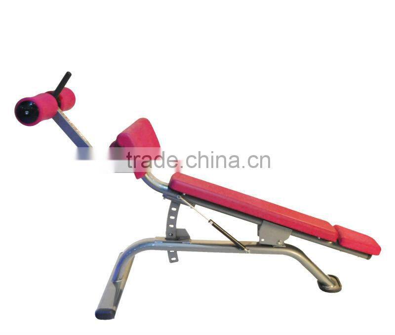 high strength corrugated paper machine adjustable decline and abdominal bench