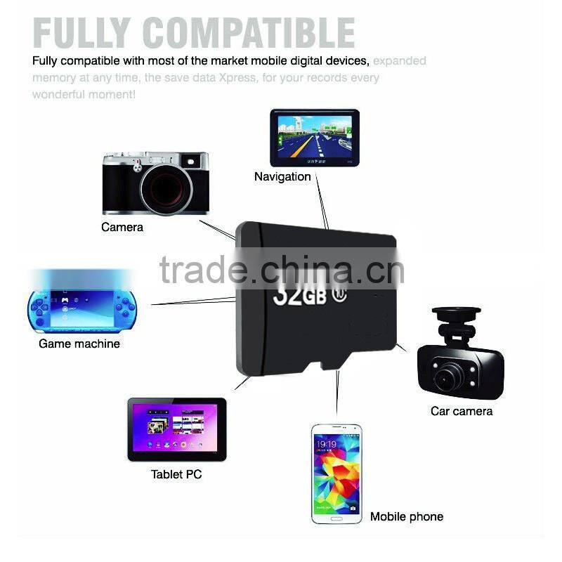CE RoHS FCC certificate class 6 micro 32gb memory sd card