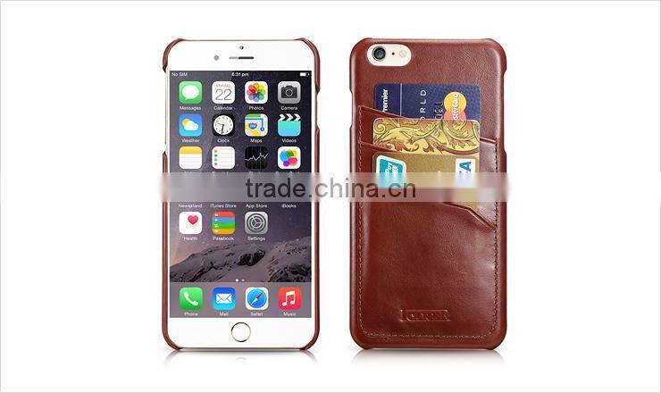 Credit Card Leather Phone Case Cover For Iphone6 Plus